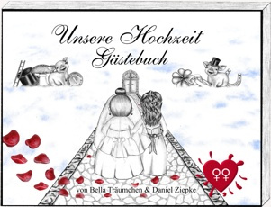 lesbische Hochzeit Gästebuch